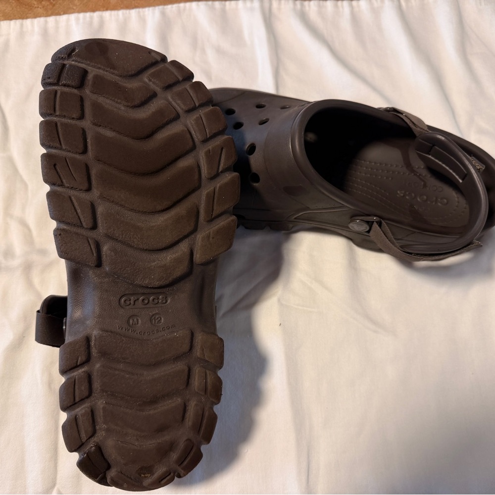 CROCS Dark Brown All-Terrain - Picture 2 of 3